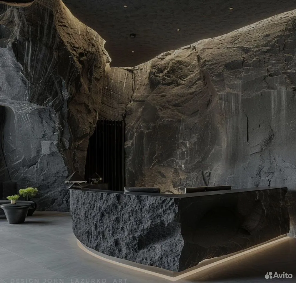 Процесс создания декоративной скалы